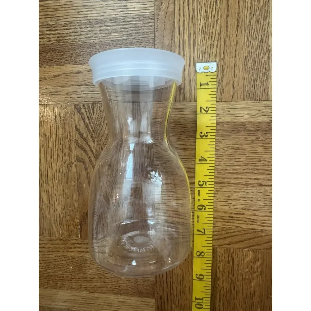 Unbranded clear plastic